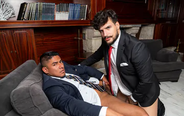 Latino man gets his bum banged