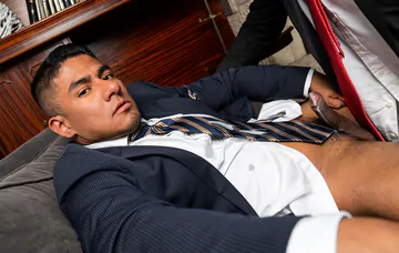 Latino man gets his bum banged