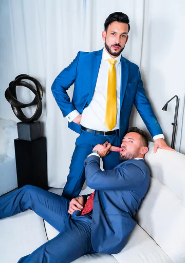 Man getting rimmed and fucked