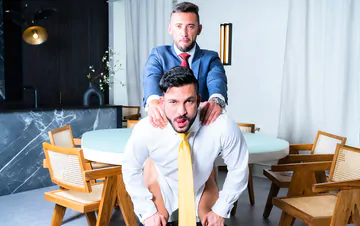 Man getting rimmed and fucked