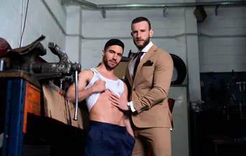 Mechanic fucking the customer