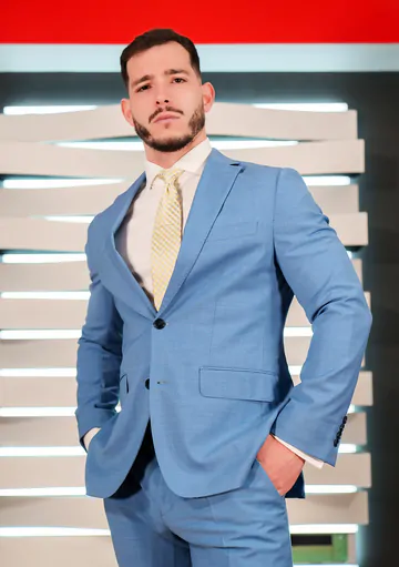 Gays in suits having sex