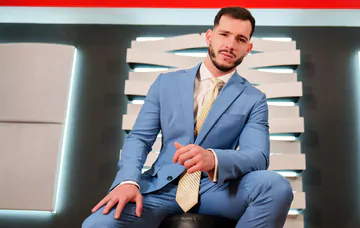 Gays in suits having sex