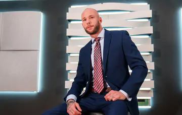 Gays in suits having sex