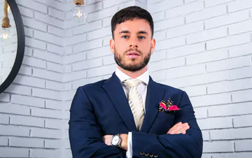 Bald man fucking ass bareback