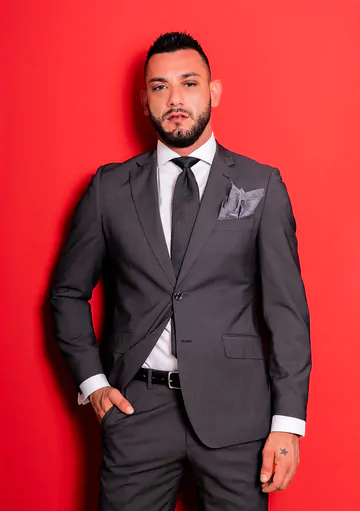 Men in suits fucking and cumming