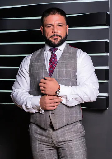 Men in suits fucking and cumming