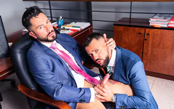 Business men taking a fuck break