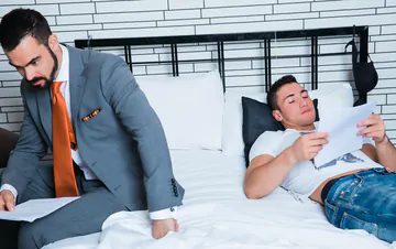 Sexy stud getting fucked