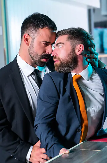 Men in a laundry fucking