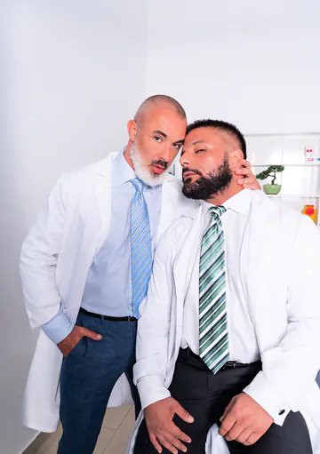 Gay doctors bareback fucking