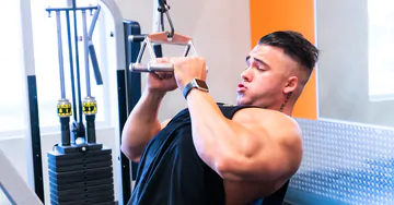Hot hunk taking a shower