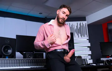 Cute guy sucking fat cock