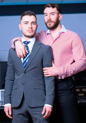 Cute guy sucking fat cock