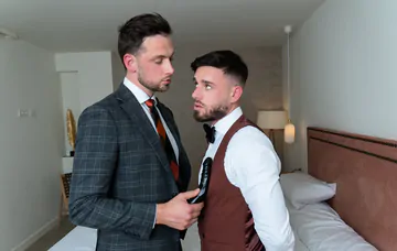 Hotties in a hotel room fucking
