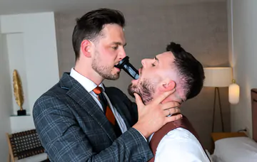 Hotties in a hotel room fucking