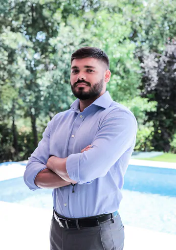 Visually similar men having sex