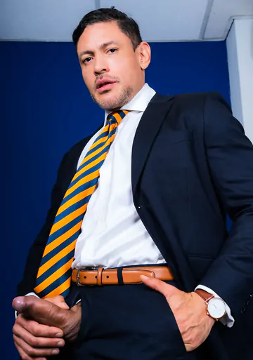 Business men sucking and fucking