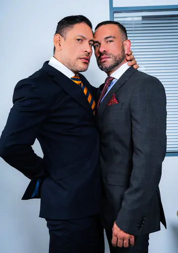 Business men sucking and fucking