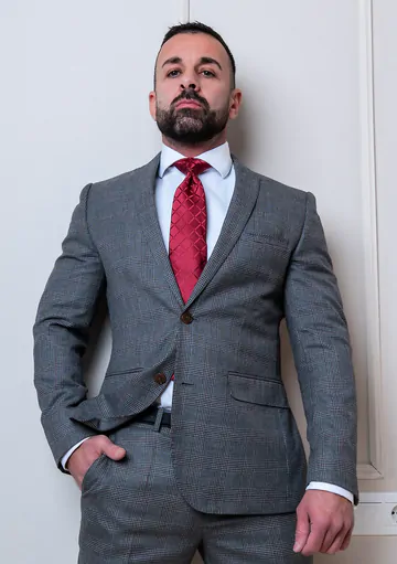 Guys in a hotel room having sex