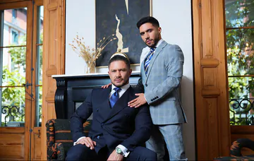 Guys in suits fucks each other