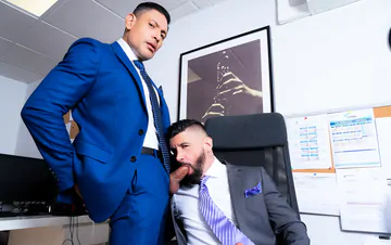 Office gays fucking each other