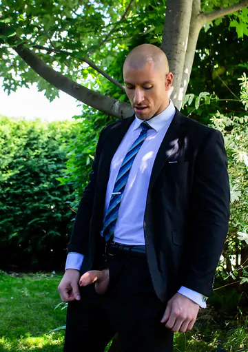 Outdoors fucking with Bruce Beckham