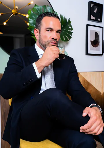 Serious looking man fucking ass