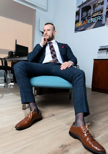 Man getting huge cock in the ass