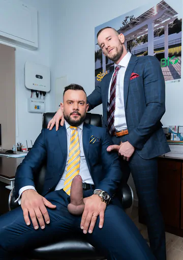 Man getting huge cock in the ass