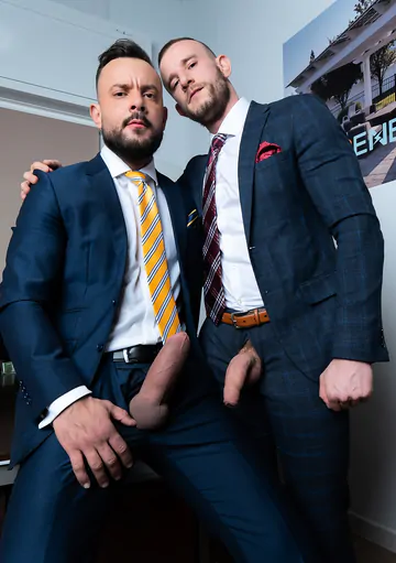 Man getting huge cock in the ass