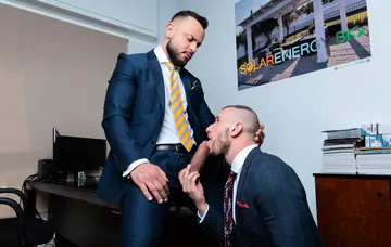 Man getting huge cock in the ass