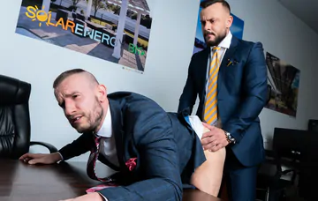 Man getting huge cock in the ass