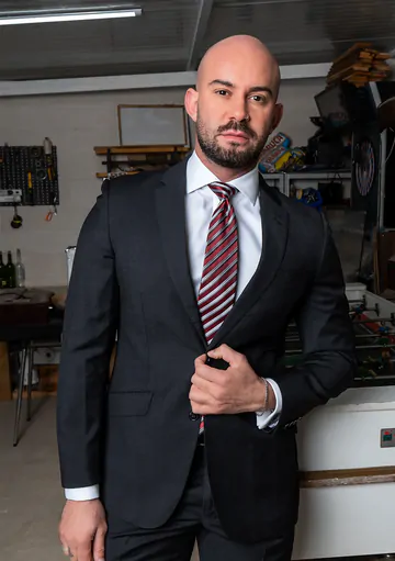 Men in a van fucking