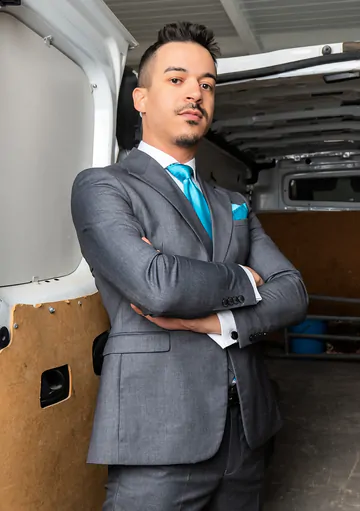 Men in a van fucking