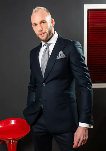 Business men fucking in the bathroom