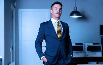 Business men fucking in the office