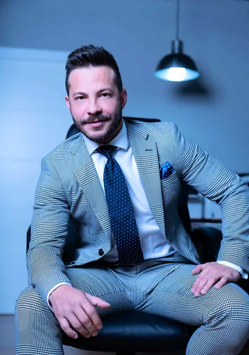 Business men fucking in the office