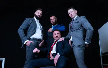 Foursome porn with Ruslan Angelo