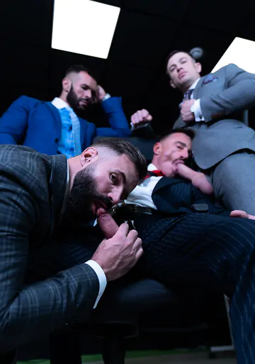 Foursome porn with Ruslan Angelo