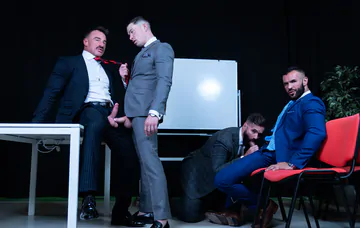 Foursome porn with Ruslan Angelo