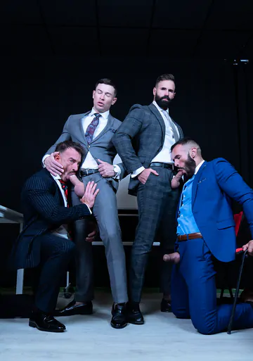 Foursome porn with Ruslan Angelo