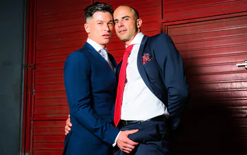 Bald man fucking Ruslan Angelo