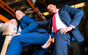 Bald man fucking Ruslan Angelo