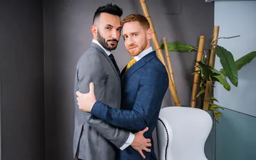 Redhead and an arab fucking