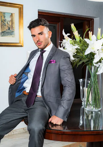 Sir Peter big cock fucks Pol Prince