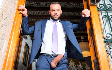 Sir Peter big cock fucks Pol Prince