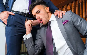 Sir Peter big cock fucks Pol Prince