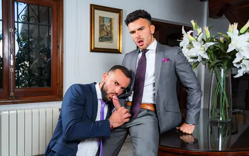 Sir Peter big cock fucks Pol Prince