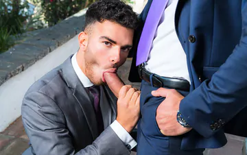 Sir Peter big cock fucks Pol Prince